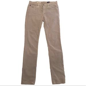 AG | “Stevie” Corduroy Slim Straight Jeans (27)